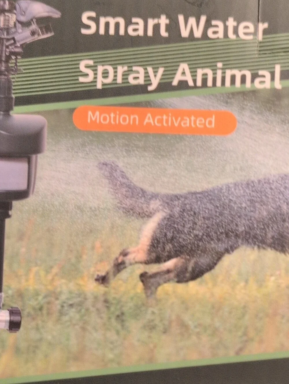 Smart Water Spray Animal Repeller - Motion Activated